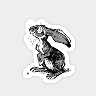 Ink bunny Sticker